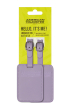Бирка на чемодан (2 шт.) American tourist. ta DIGITAL LAVENDER - samsonite.ua