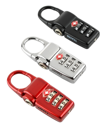 Замок кодовий (набір з 3-х) Tumi travel access. RED/BLACK/SILVER - samsonite.ua