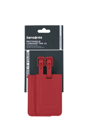 Бирка для чемодана (2 шт.) Ta revolution RED - samsonite.ua