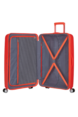 Валіза 77 см Soundbox NEON ORANGE - samsonite.ua