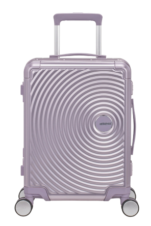 Валіза 55 см Soundbox alu STORMY LILAC - samsonite.ua