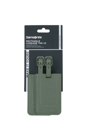 Бірка для валізи (2 шт.) Ta revolution GREEN - samsonite.ua