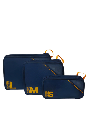 Набор из 3-х упаковочных кубов American tourist. ta NAVY/ORANGE - samsonite.ua