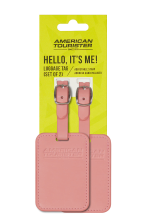 Бірка на валізу (2 шт.) American tourist. ta SOLAR PINK - samsonite.ua