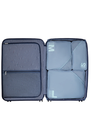 Набор из 3-х упаковочных кубов American tourist. ta STONE BLUE/BLUE - samsonite.ua