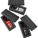 Замок кодовий (набір з 3-х) Tumi travel access. RED/BLACK/SILVER, Фото №3(Мініатюра) - samsonite.ua