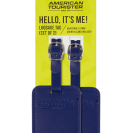Бірка на валізу (2 шт.) American tourist. ta DARK BLUE, Фото №1(Мініатюра) - samsonite.ua